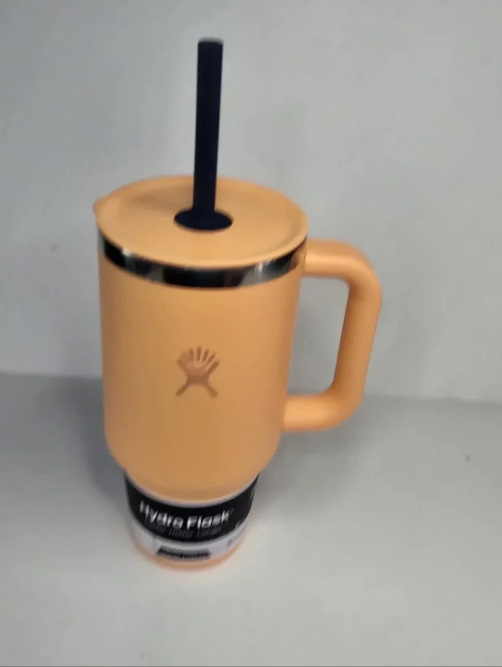 HYDRO FLASK 32oz All‎ Around Travel Tumbler Lid Handle Nectar Color, Flex Straw